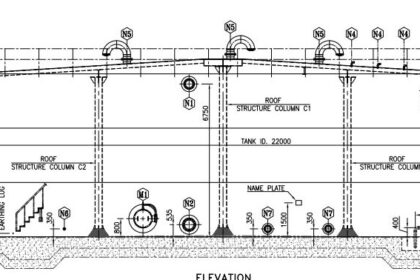 FIRE WATER STORAGE TANK